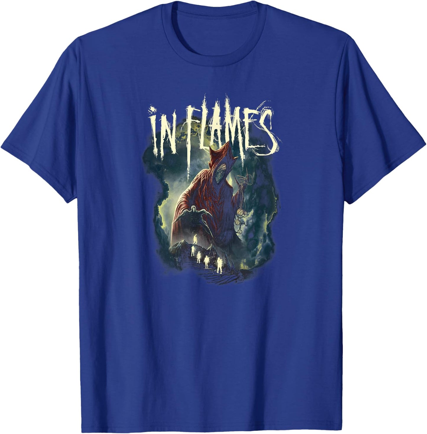 In Flames Foregone Cover , Small, Black T-Shirt - T-Shirt | Royal