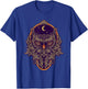 Warrior Owl Frame Ornaments T-Shirt - T-Shirt | Royal