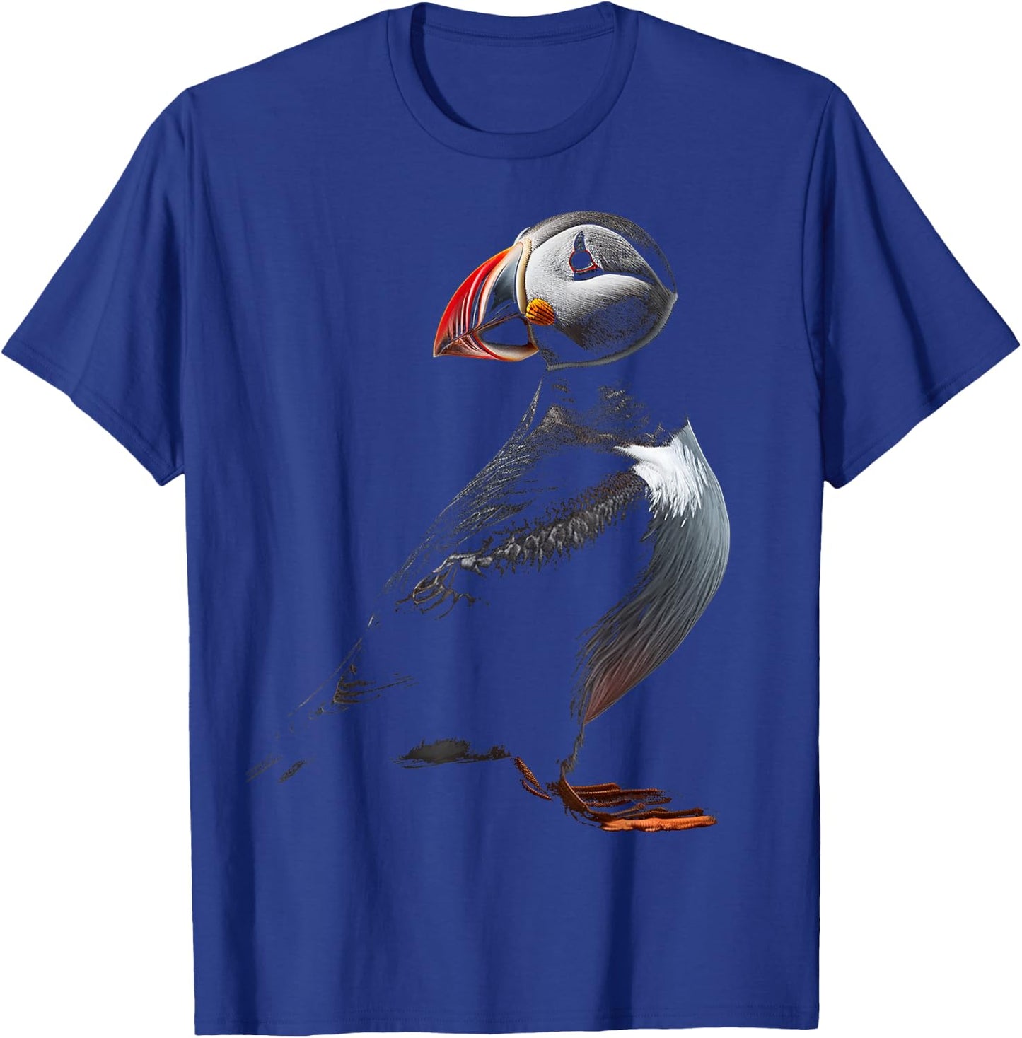 Puffin Animal Graphic Art Puffin T-Shirt - T-Shirt | Royal