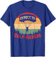 Expect To Self Rescues Vintage Sunset Quote Inspiration T-Shirt - T-Shirt | Royal