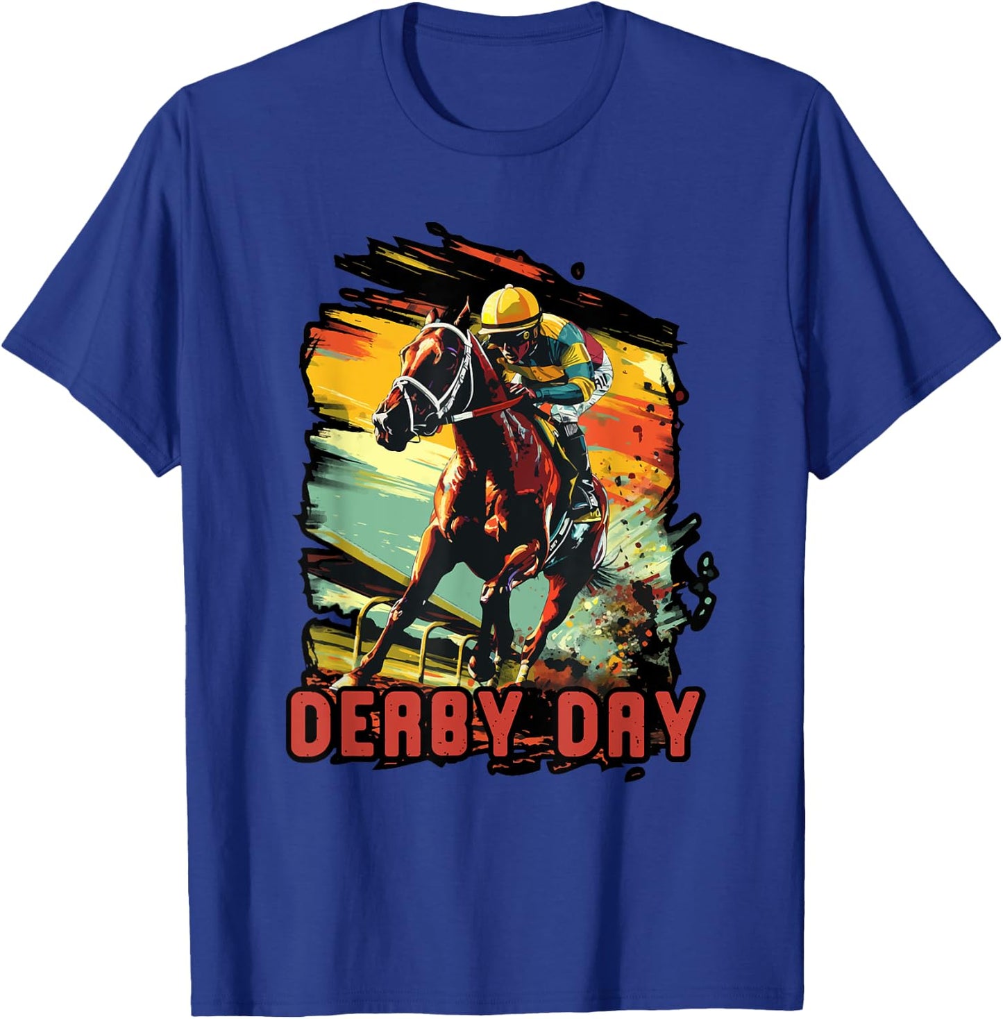 Elegant derby racing day KY Horse Racing Spectacle T-Shirt - T-Shirt | Royal