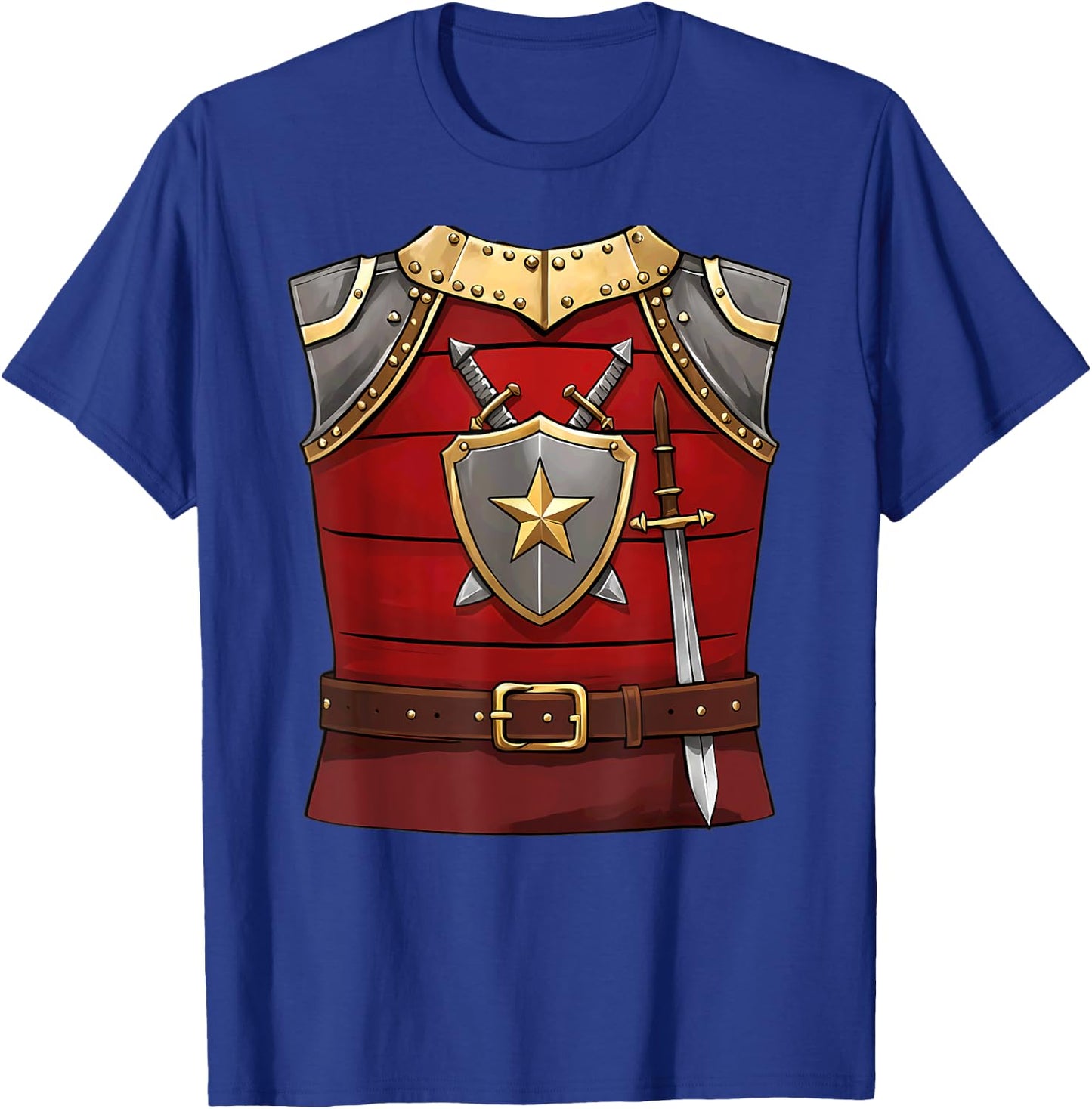 Knight Halloween Costume T-Shirt - T-Shirt | Royal