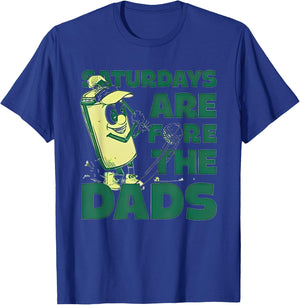 Saturdays are Fore The Dads Golf T-Shirt - T-Shirt | Royal