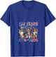 Women's 250th Freedom 1776-2026 4th of July Three Cute Shelties V-Neck T-Shirt - T-Shirt | Royal