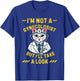 Vintage I'm Not A Gynecologist Cat Gynecologist Doctor Quote T-Shirt - T-Shirt | Royal