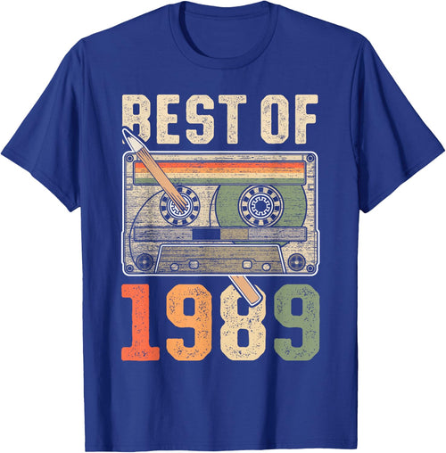 Best of 1989 Old Cassette 37th Birthday Retro