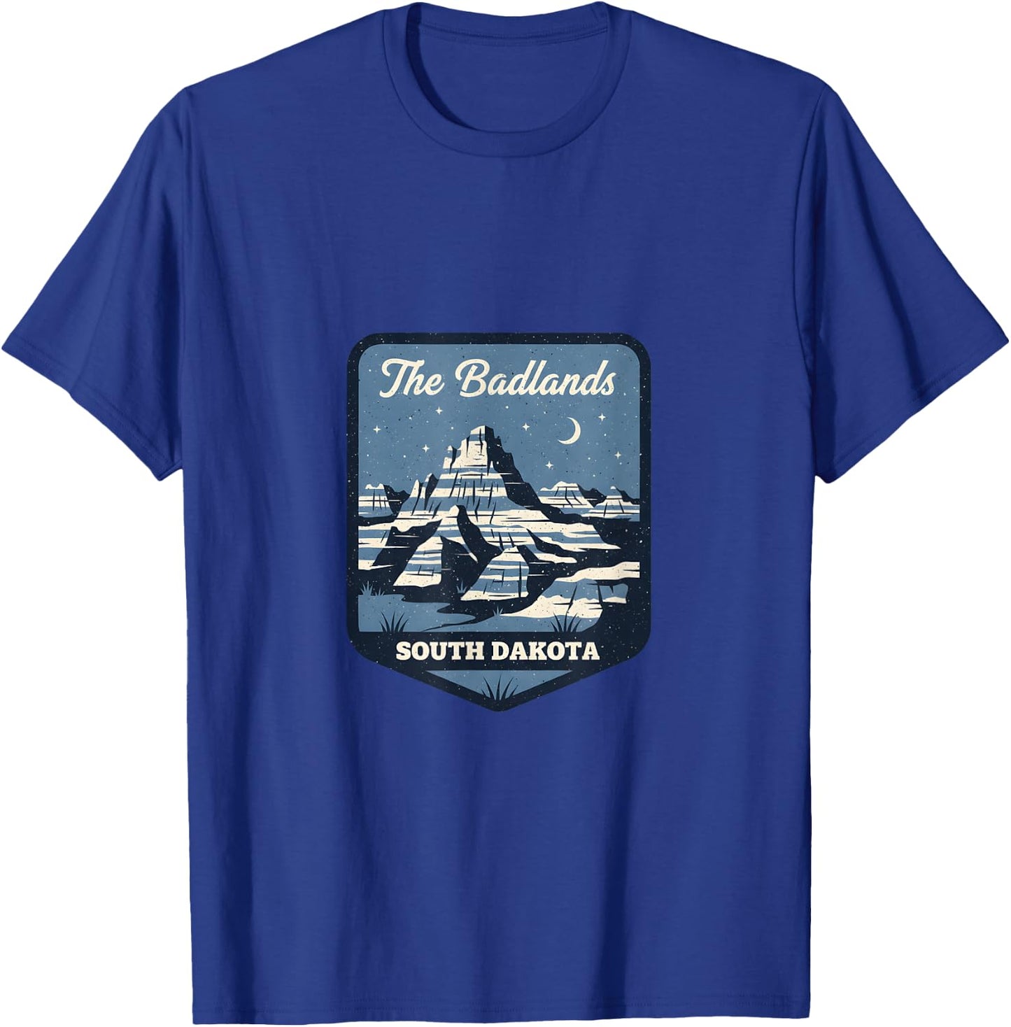 The Badlands South Dakota National Park Travel Adventure T-Shirt - T-Shirt | Royal