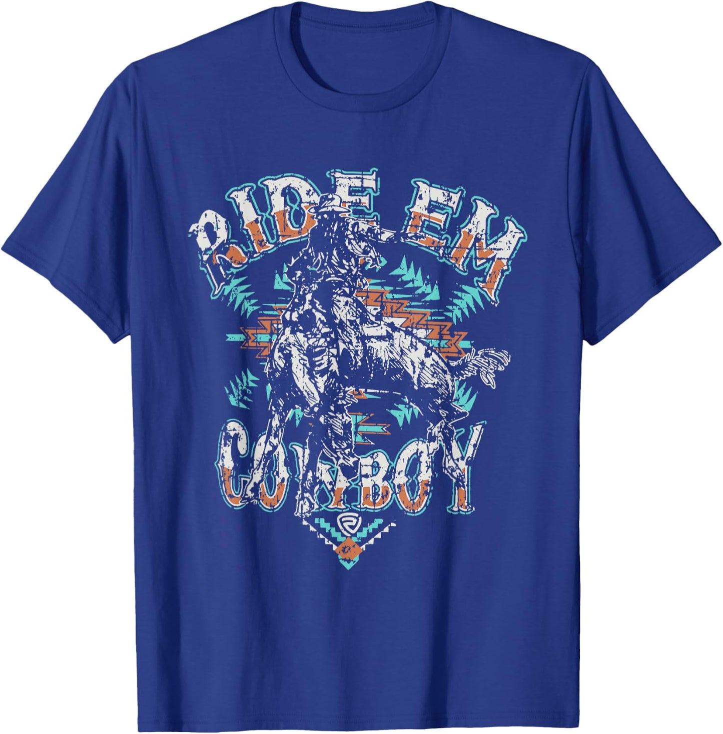 Ride Em Cowboy | Ride 'em Cowboy T-Shirt - T-Shirt | Royal