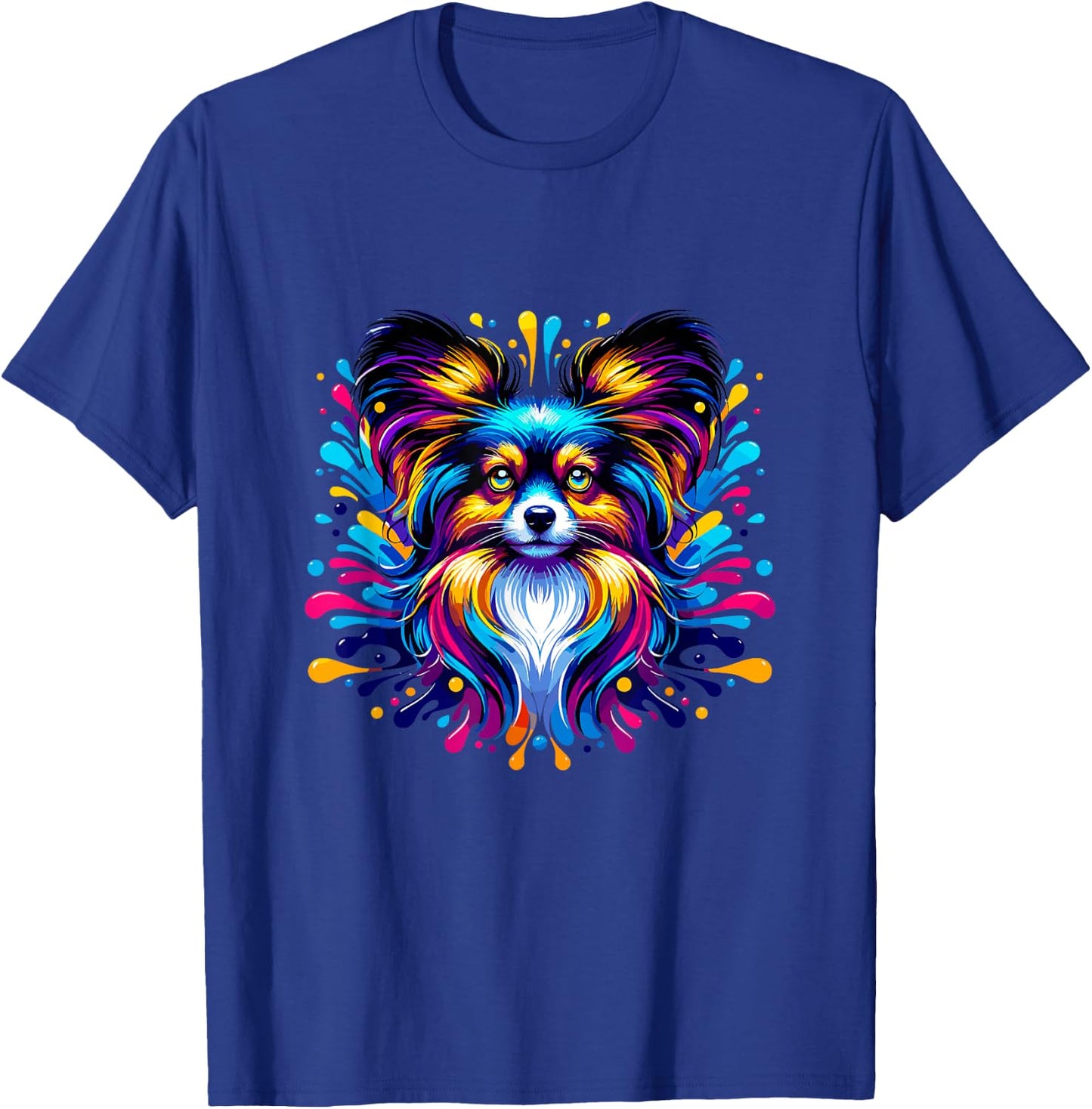 Pop Art - colorful Papillon T-Shirt - T-Shirt | Royal