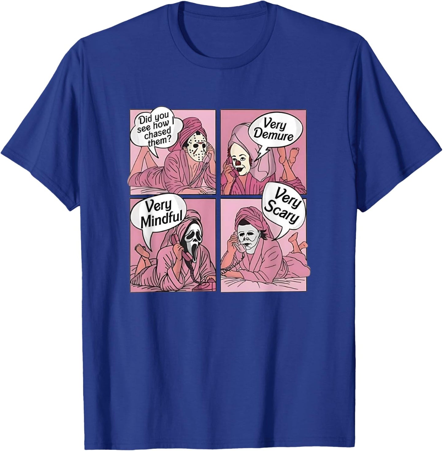 Funny Very Demure Very Mindful Gen Z Trend Quote Party Gifts T-Shirt - T-Shirt | Royal