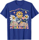 Paraprofessional para Life Flower Teacher Back to School T-Shirt - T-Shirt | Royal