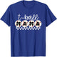 Funny T Ball mom Softball Ball Mama Baseball Mothers Day T-Shirt - T-Shirt | Royal