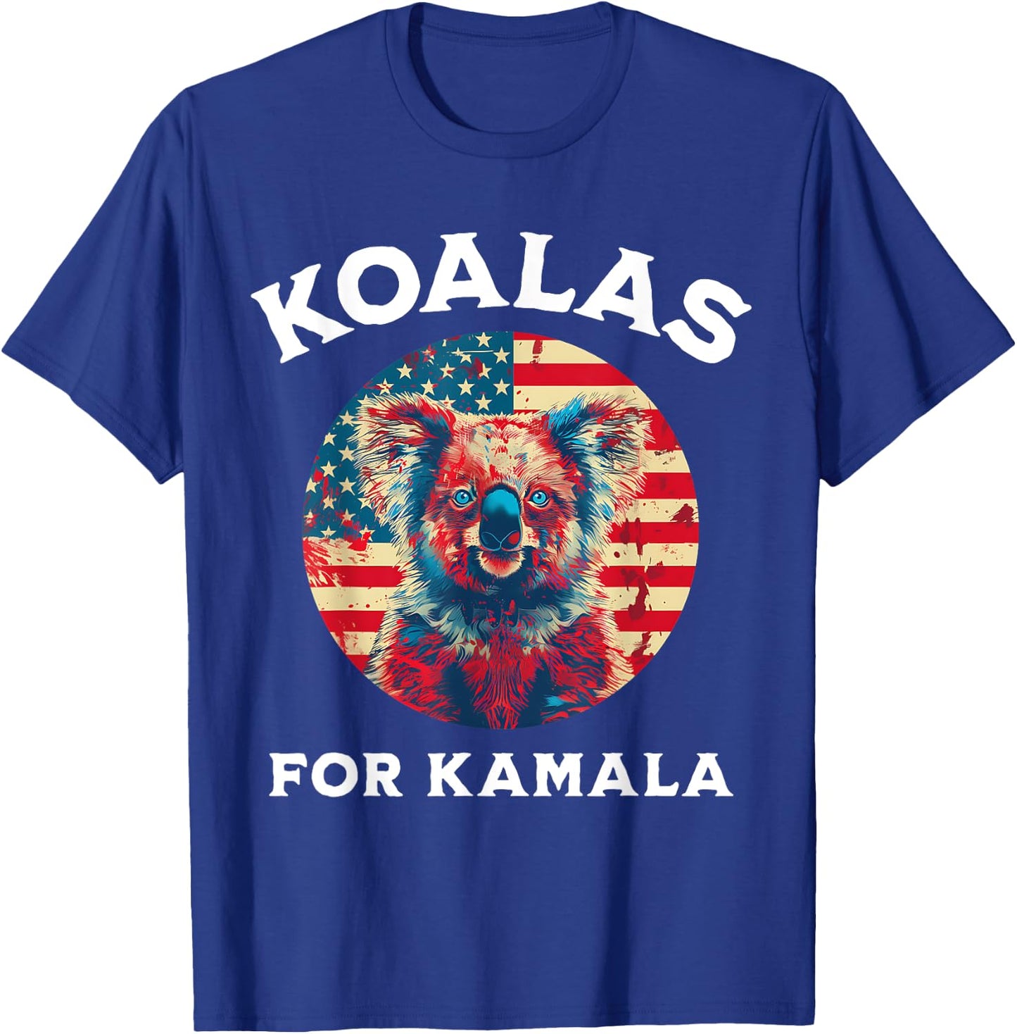 Kamala Harris - President 2024 Koalas for Kamala T-Shirt - T-Shirt | Royal