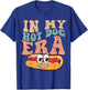 In My Hot Dog Era Eating Hot Dog Vintage T-Shirt - T-Shirt | Royal
