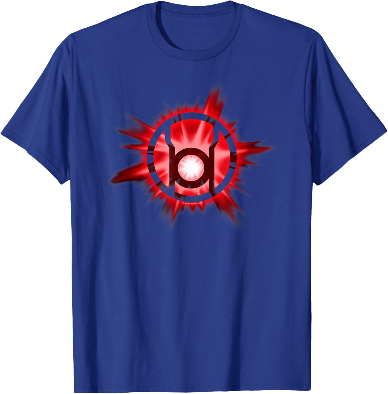 Green Lantern Red Glow T-Shirt - T-Shirt | Royal