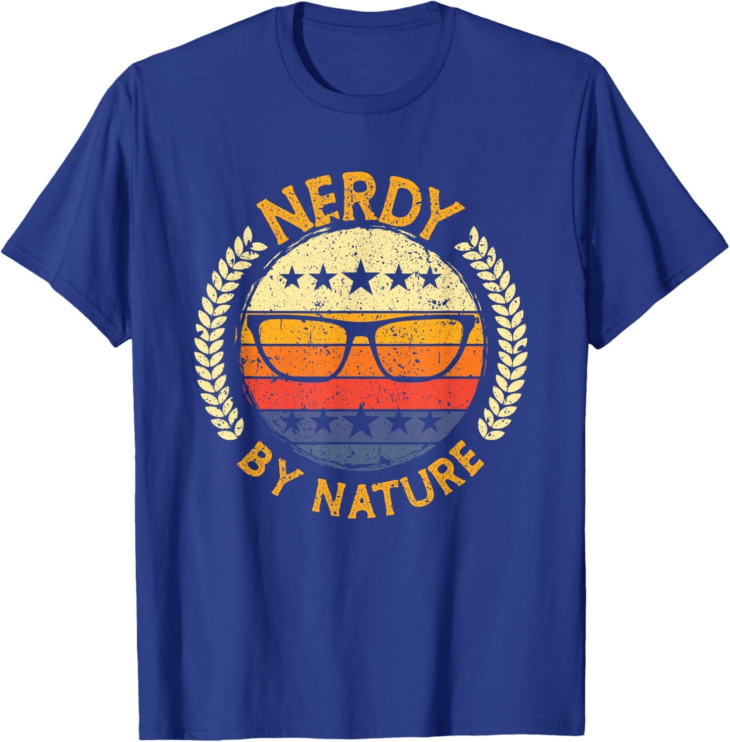 Nerdy by nature design for computer freaks, nerds geeks T-Shirt - T-Shirt | Royal