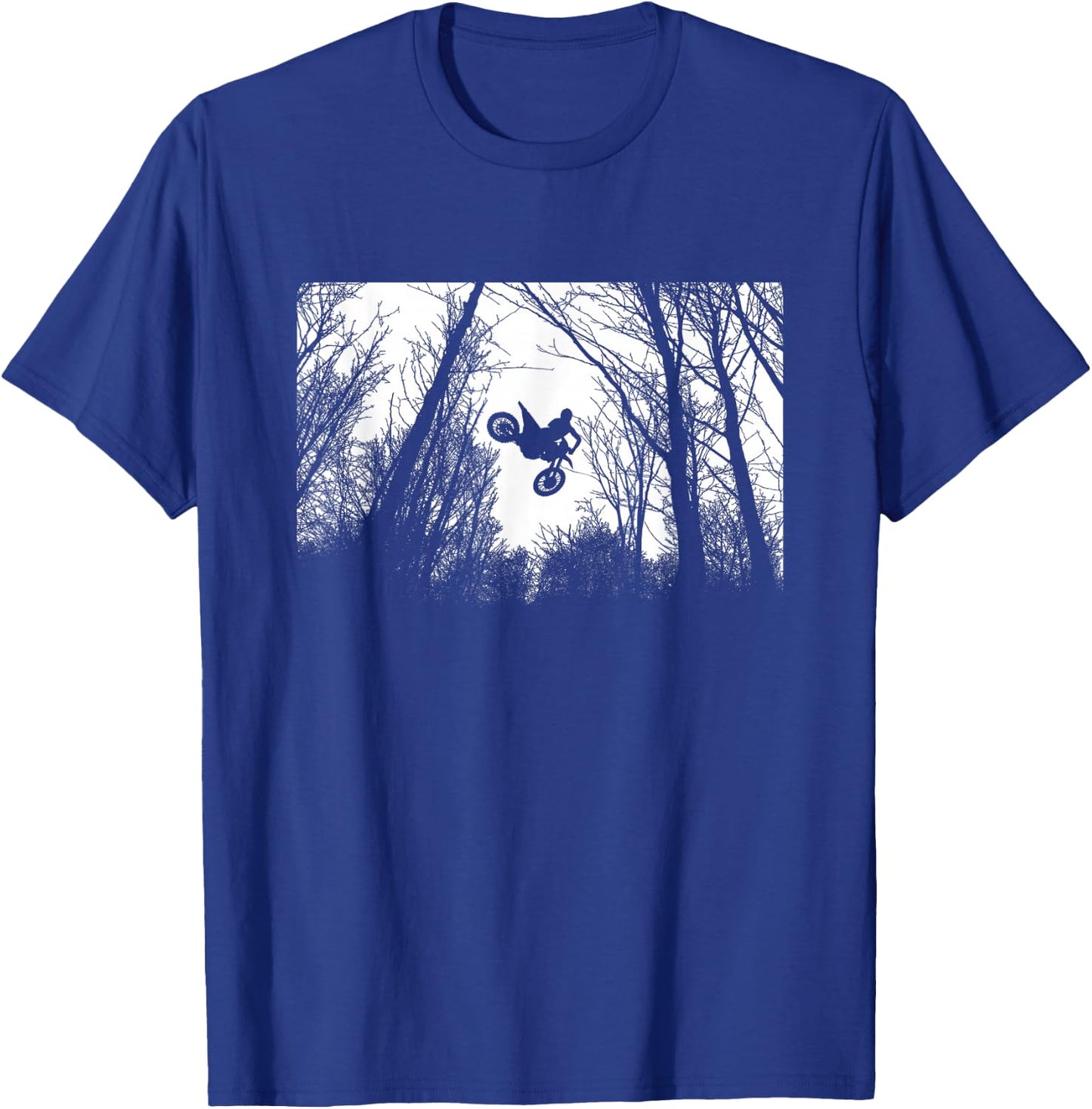 Dirt Bike Motocross T-Shirt - T-Shirt | Royal