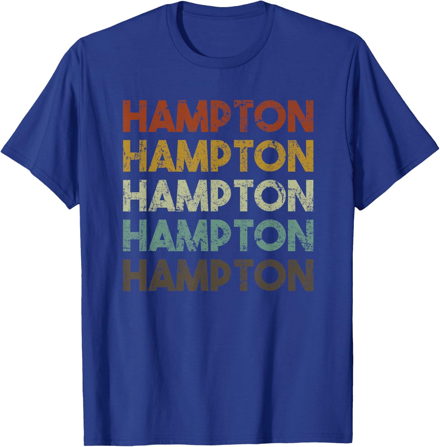 Hampton Virginia Home State T-Shirt - T-Shirt | Royal