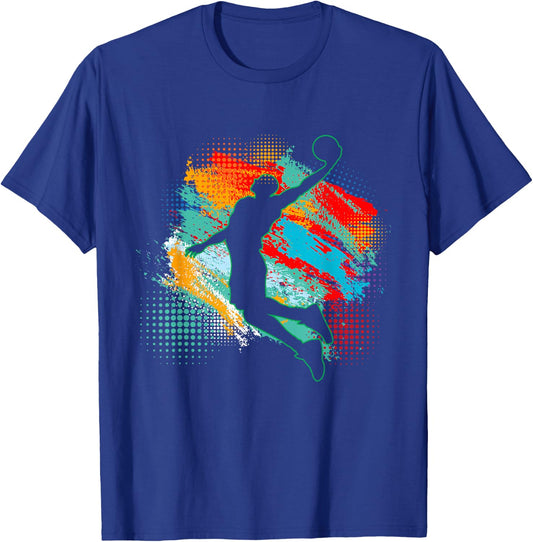 Basketball Sports Fan Men Kids Youth Player T-Shirt - T-Shirt | Royal