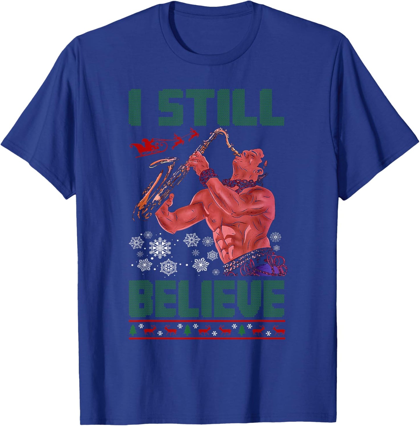 I Still Vintage Funny Movies Lovers Awesome Costume Believe T-Shirt - T-Shirt | Royal