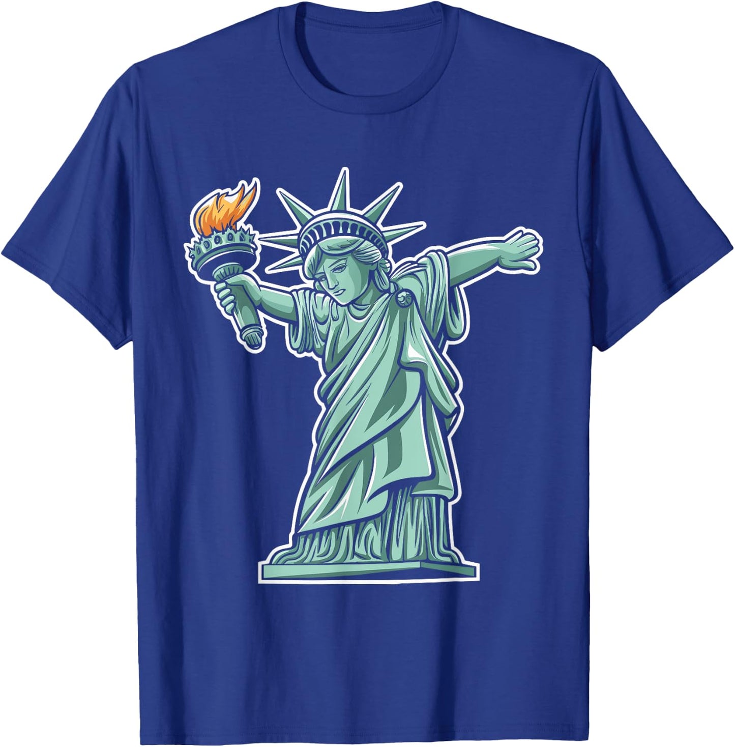 Freedom for All, Inspired by the Statue of Liberty T-Shirt - T-Shirt | Royal