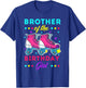 Brother of the Birthday Girl Roller Skates Bday Skating T-Shirt - T-Shirt | Royal