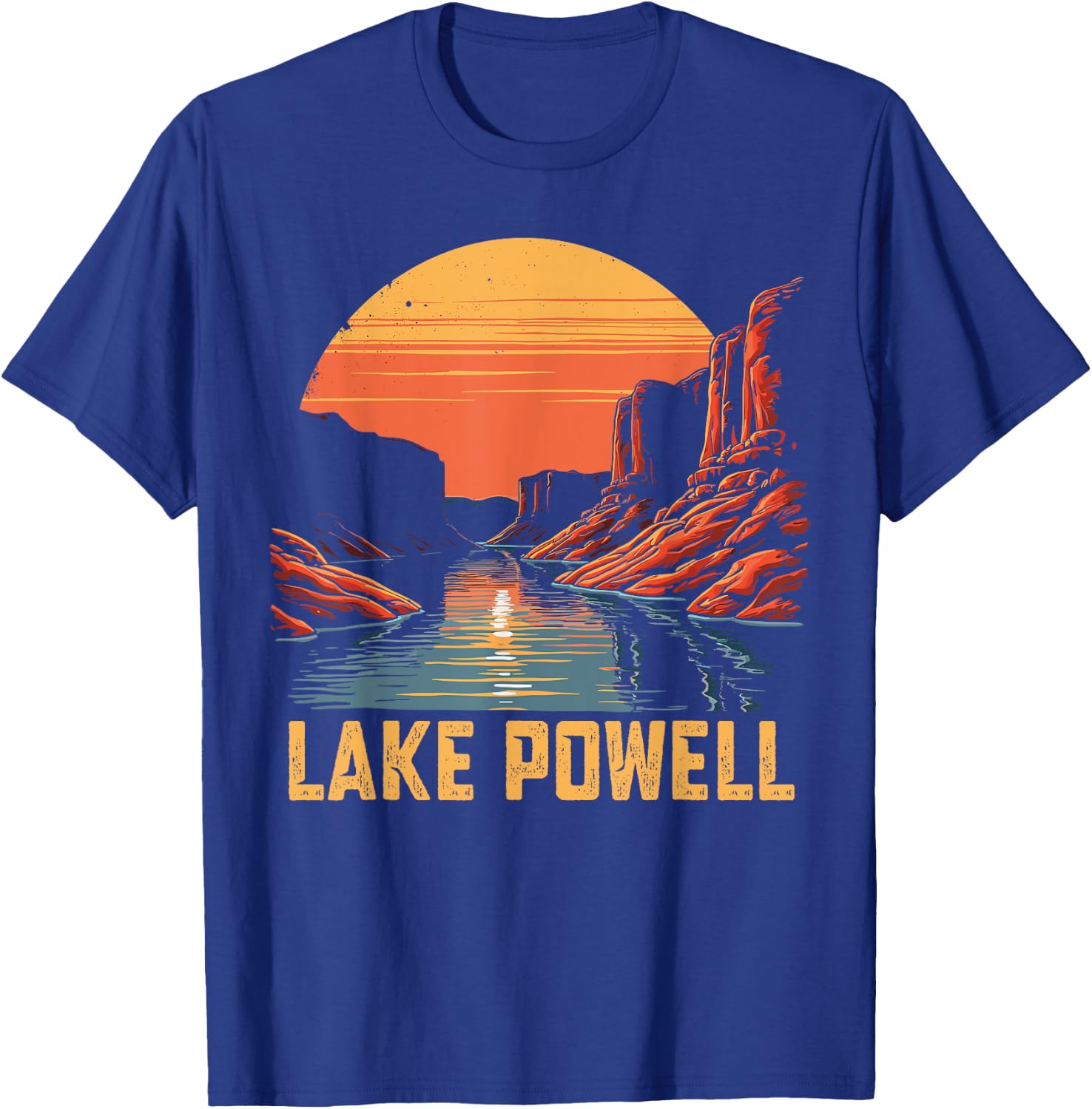 Lake Powell Utah, Vintage Lake Powell T-Shirt - T-Shirt | Royal