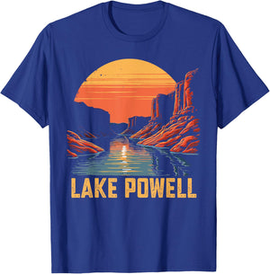 Lake Powell Utah, Vintage Lake Powell T-Shirt - T-Shirt | Royal