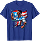 Afro Boricua Protest Fist Puerto Rican Flag Strong Latino T-Shirt - T-Shirt | Royal