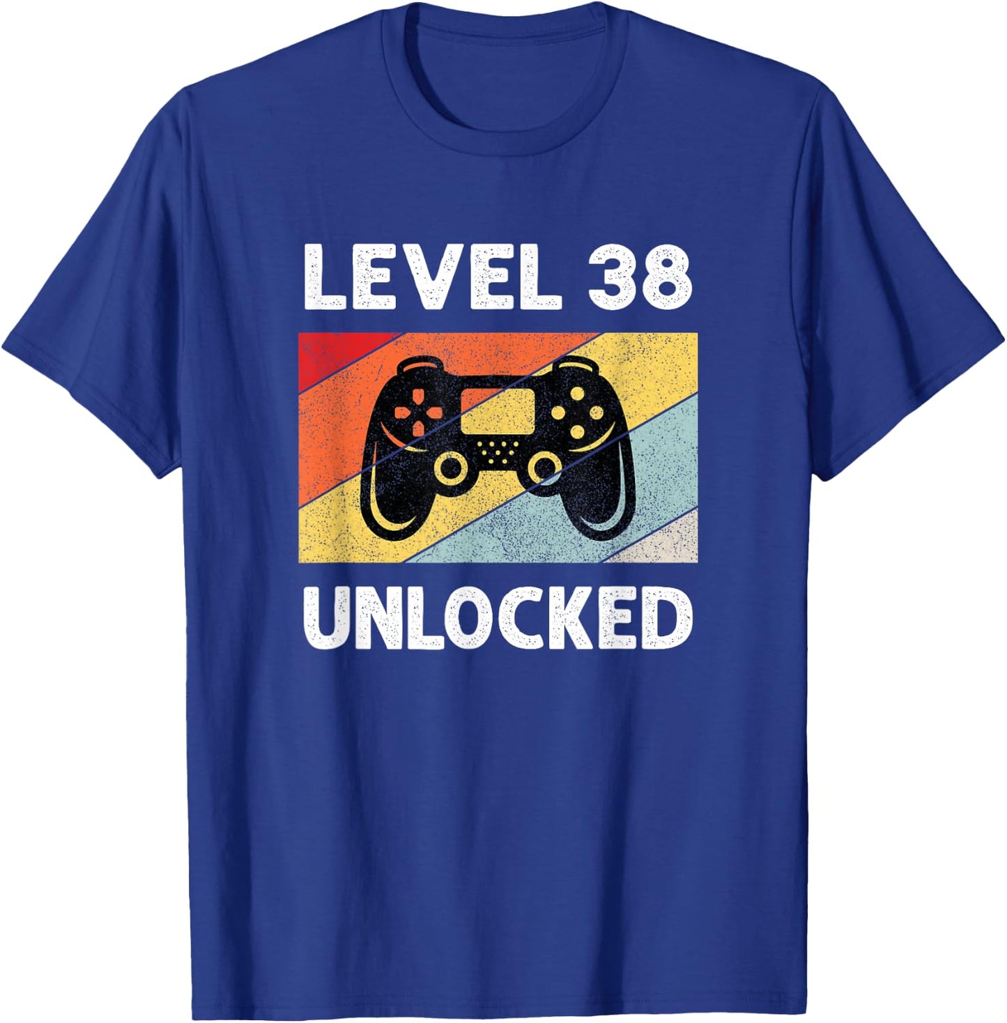 38th Birthday Shirts | 38 Year Old T-Shirt - T-Shirt | Royal