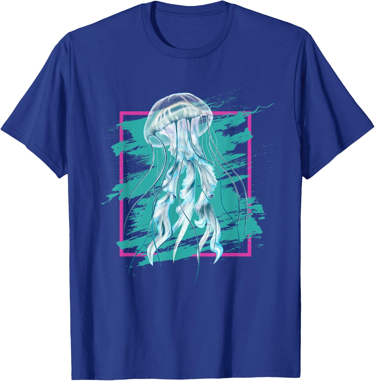 Jellyfish Vintage y2k 90s Aesthetic Retro 2000s T-Shirt - T-Shirt | Royal