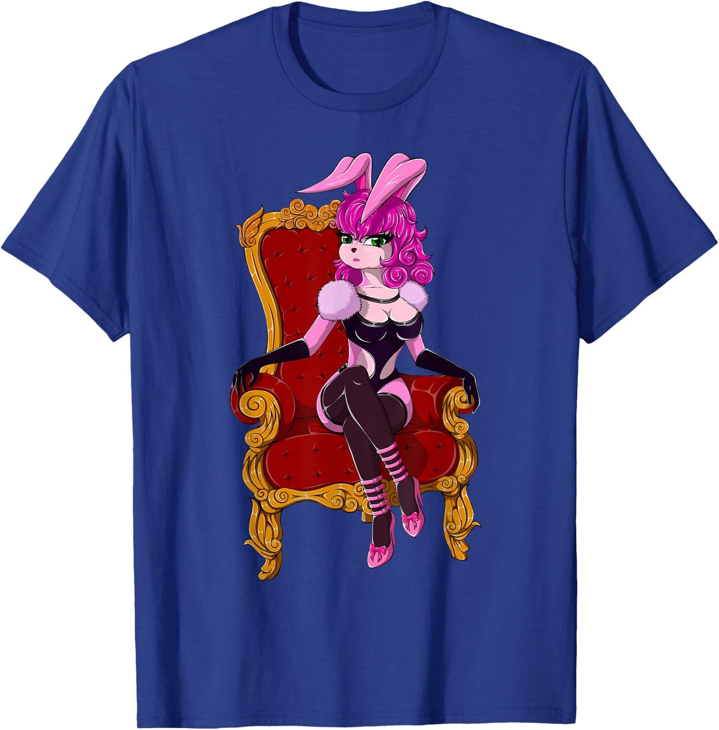 Domina on Throne | BDSM Goddess Mrress T-Shirt - T-Shirt | Royal