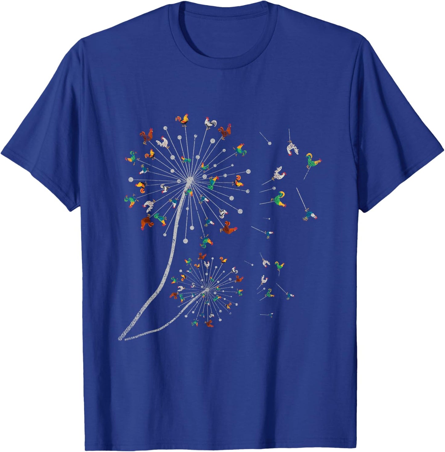 Dandelion Chicken T-Shirt - T-Shirt | Royal