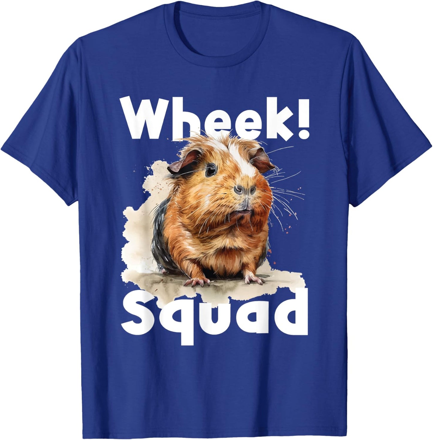 Wheek Squad - Guinea Pig Owner Pet Animal Lover Veterinarian T-Shirt - T-Shirt | Royal