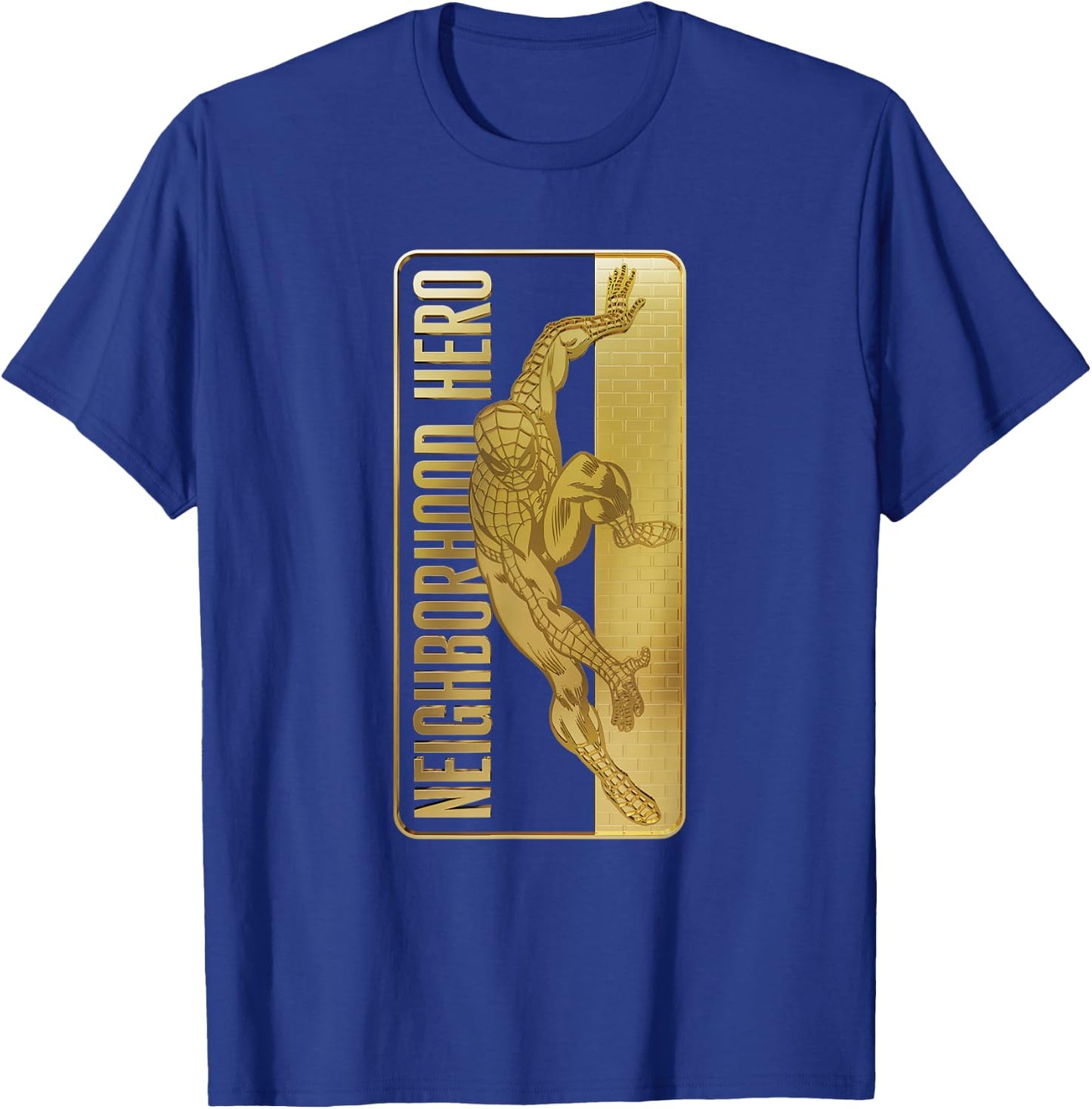 Marvel 85th Anniversary Spider-Man Neighborhood Hero T-Shirt - T-Shirt | Royal
