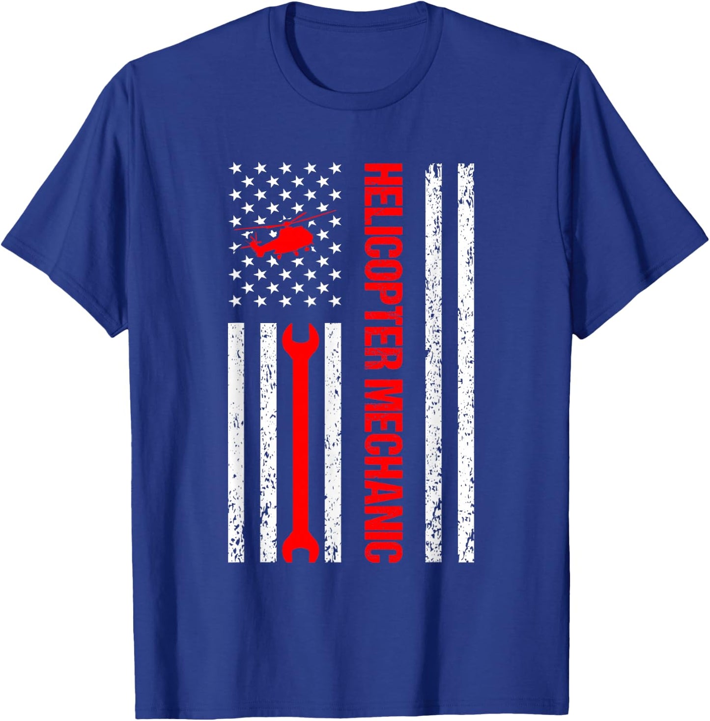 Helicopter Mechanic Design Women T-Shirt - T-Shirt | Royal