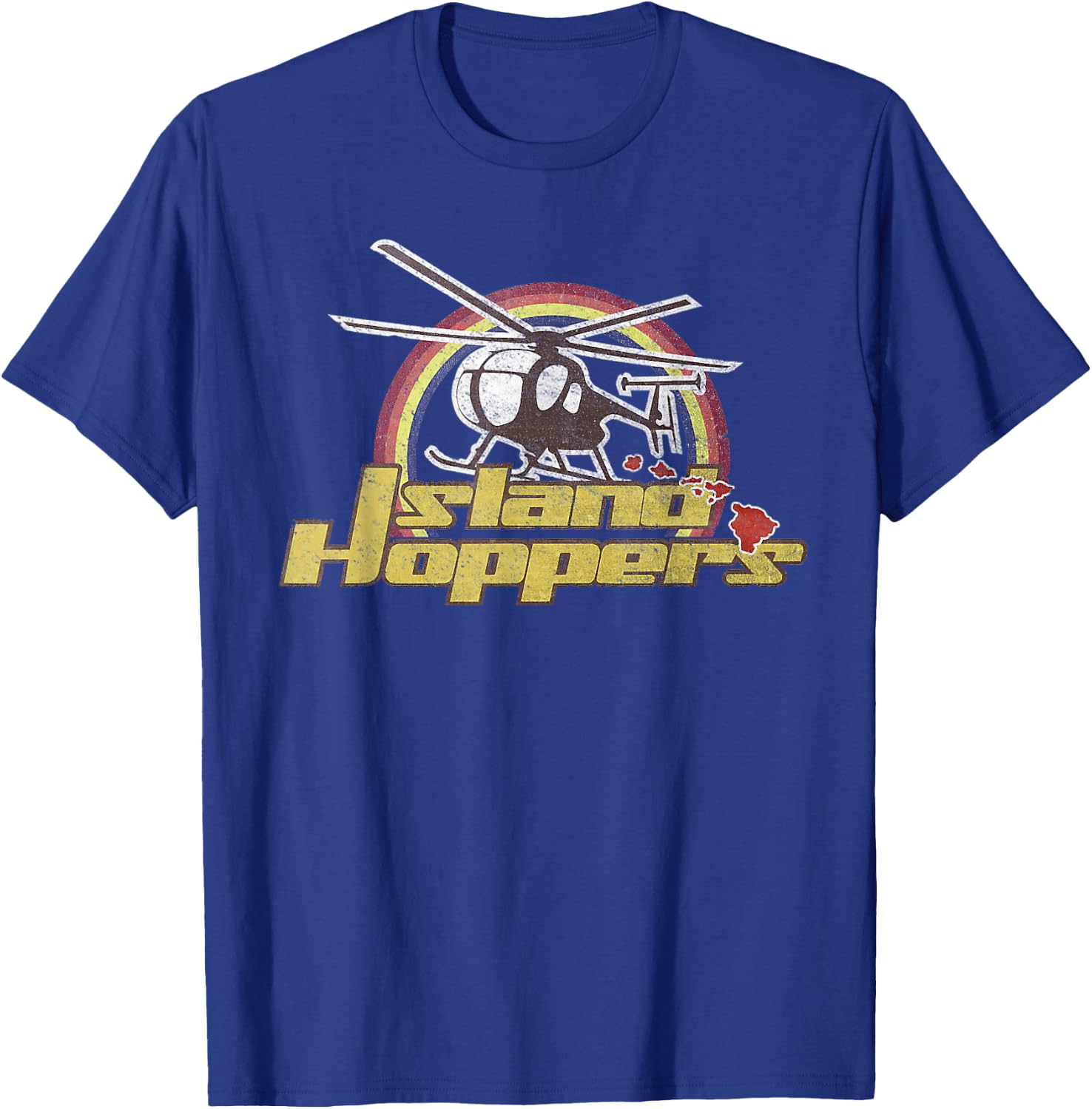 Magnum Island Retro Hoppers T-Shirt - T-Shirt | Royal