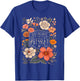 Her Children Rise Up And Call Her Blessed Christian Floral T-Shirt - T-Shirt | Royal