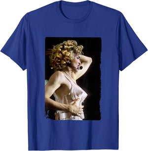 Madonna Live At Wembley 1990 By Stephen Wright T-Shirt - T-Shirt | Royal