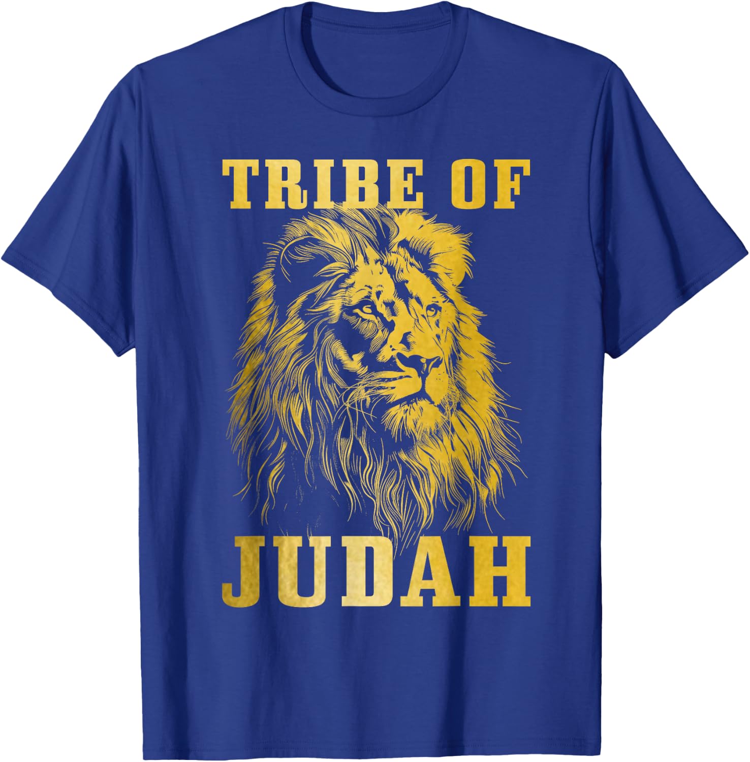 Lion Of Judah Tribe Hebrew Israelite Christian Jewish YHWH T-Shirt - T-Shirt | Royal
