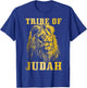 Lion Of Judah Tribe Hebrew Israelite Christian Jewish YHWH T-Shirt - T-Shirt | Royal