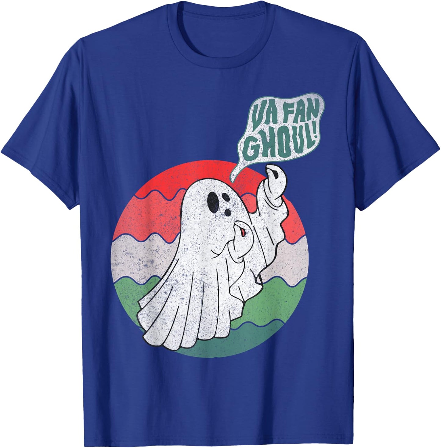 Va Fan Ghoul Ghost Italian Halloween T-Shirt - T-Shirt | Royal