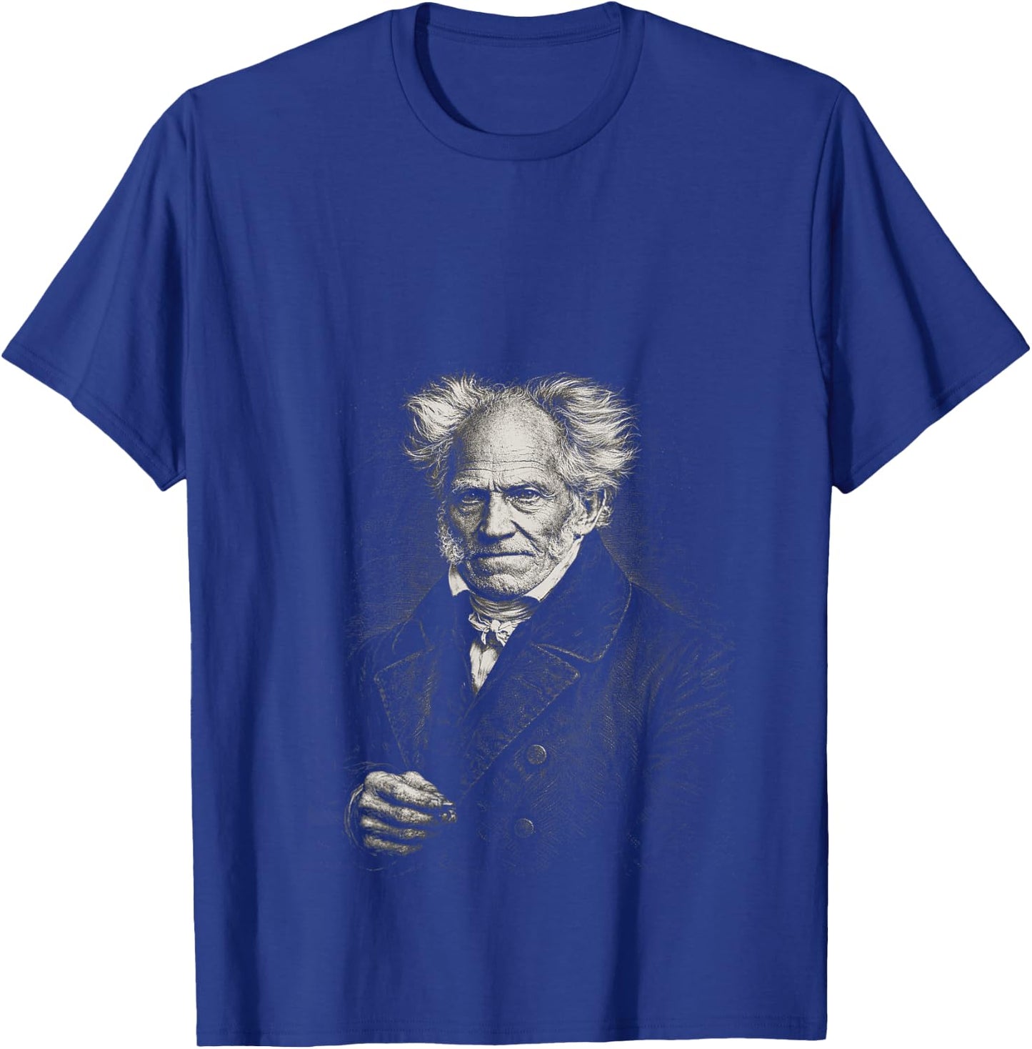 Women's Schopenhauer existentialist Philosophy V-Neck T-Shirt - T-Shirt | Royal