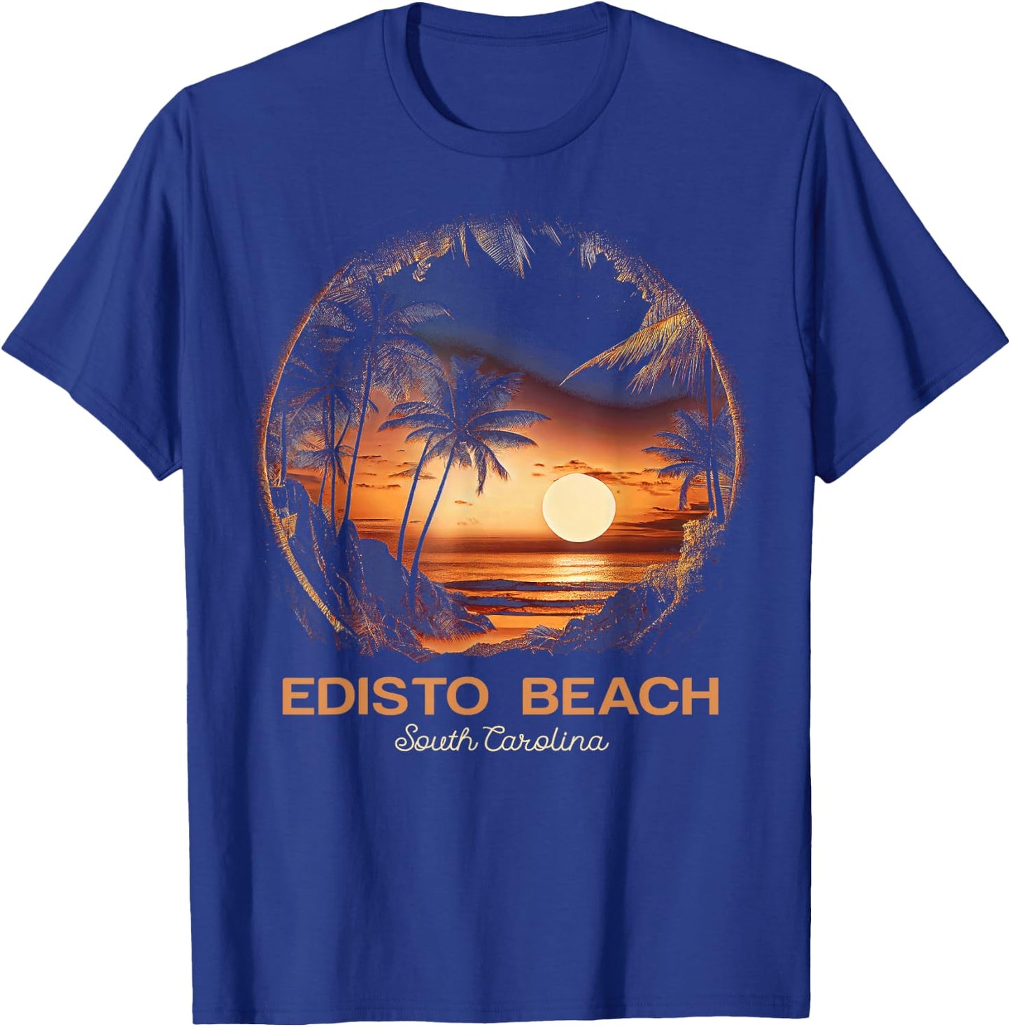 Edisto Beach South Carolina T-Shirt - T-Shirt | Royal