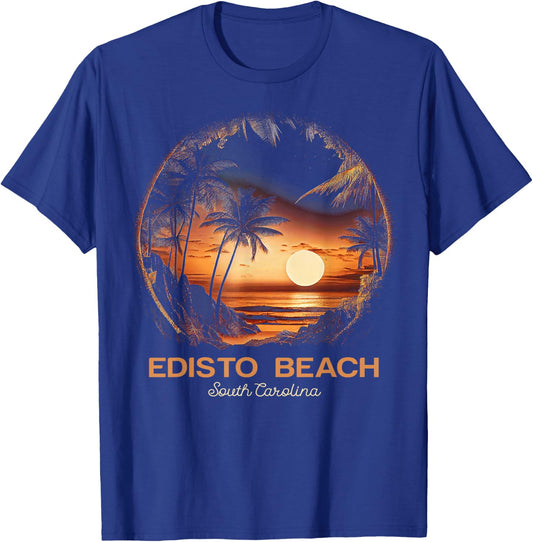 Edisto Beach South Carolina T-Shirt - T-Shirt | Royal