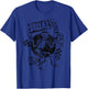 Official Social Distortion Black Spray Skelly T-Shirt - T-Shirt | Royal