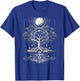 Yggdrasil Tree of Life with Moon Phases T-Shirt - T-Shirt | Royal