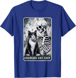This Childless Cat Lady, Ladies is Voting Kamala T-Shirt - T-Shirt | Royal