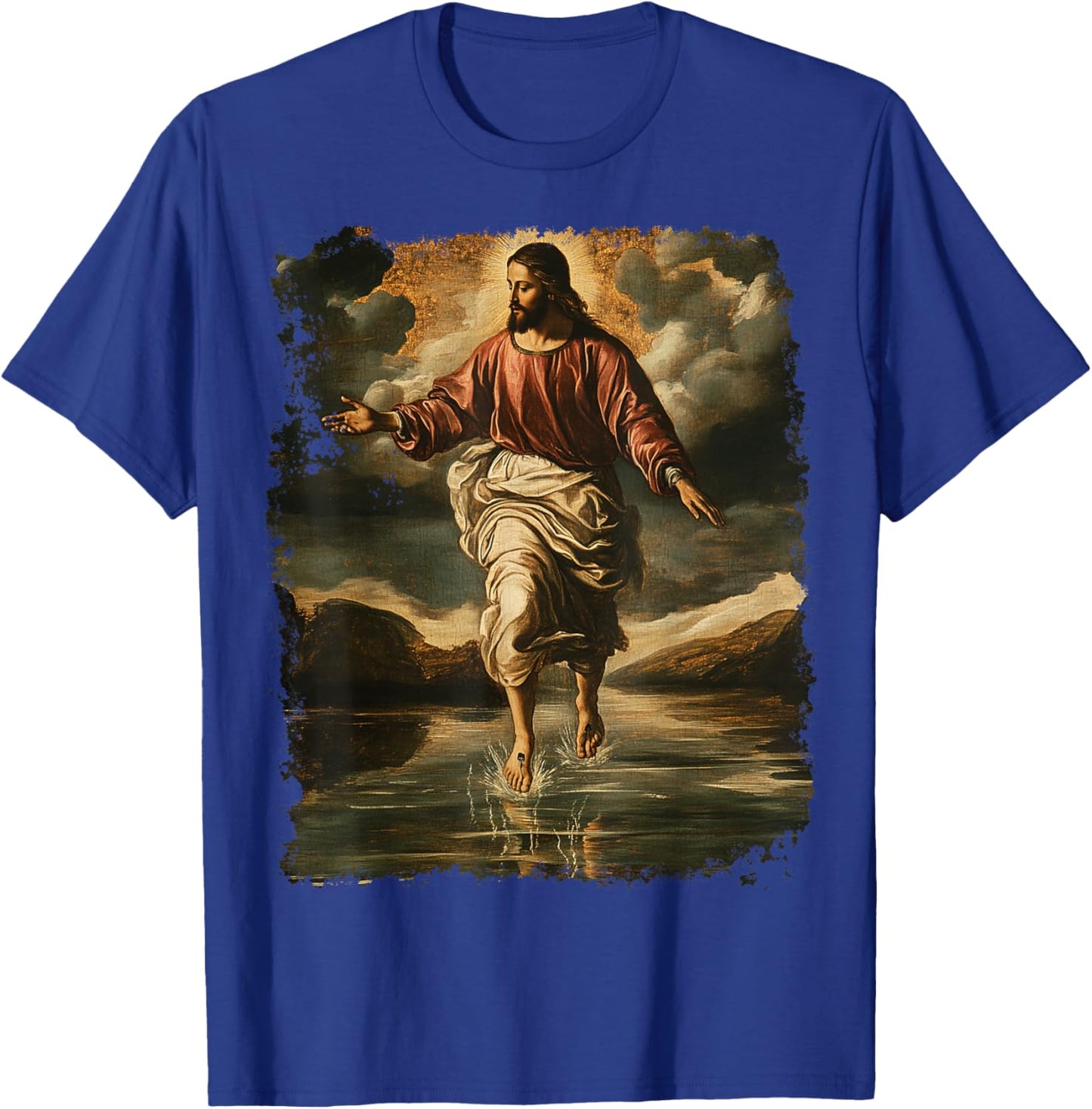 Jesus Christ Clothing Design T-Shirt - T-Shirt | Royal