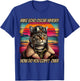 Retro Cat Pilot Mike Echo Oscar Whisky M.E.O.W Women T-Shirt - T-Shirt | Royal
